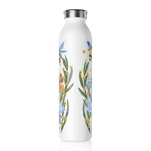 Double Walled Stainless Steel Water Bottle - Thermal Insulated - Dipaliz - 20oz / White - Bottles