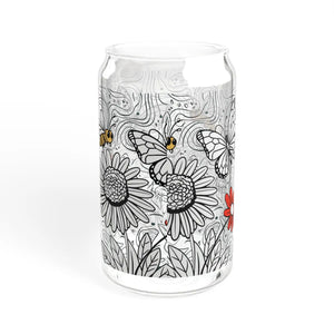 Chic Clear Sipper Glass - Eco-friendly Bamboo Lid - Dipaliz - Tumblers