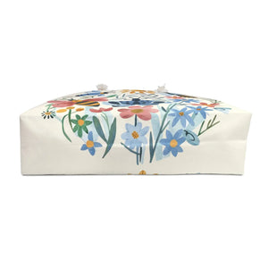 Floral Weekender Bag - Oversized Polyester Spring Bloom - Dipaliz - Luggage & Bags