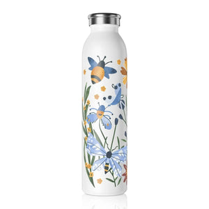 Vibrant Water Bottle - Floral Bee Stainless Steel - Dipaliz - Bottles