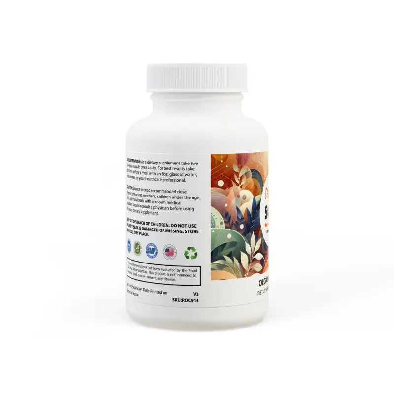 Beetroot Supplement - Gmp-certified Power Boost | Dipaliz - White Bottle + Cap / Unflavored / 60 Vegetable Capsules