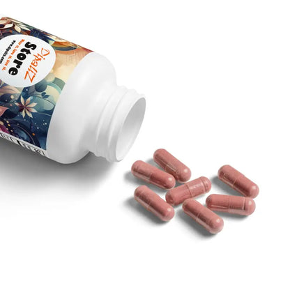 Boost your Workout with Beetroot Power Capsules! - White Bottle + Cap / Unflavored / 60 Vegetable Capsules Food