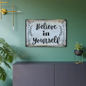 Vintage Metal Art Sign - Sleek Matte Finish Decor - Dipaliz - 30″ x 20″ (horizontal) / 0.12’’ - Novelty Signs