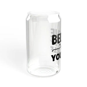 Sleek 16oz Bpa Free Sipper Glass with Bamboo Lid - Dipaliz - Tumblers