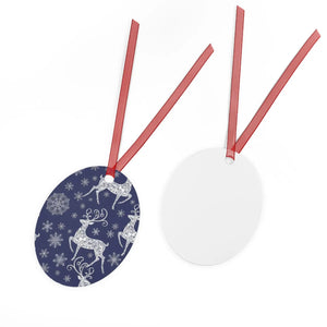 Frosted Bell Metal – White Aluminum Holiday - Dipaliz - Ornaments