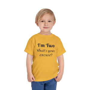 Short Sleeve Tee Toddler Cuteness Overload Collection - Dipaliz - Heather Yellow Gold / 2t - Baby & Clothing