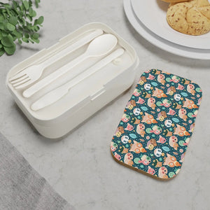 Cute Bento Lunch Box - Silicone Animal Print - Dipaliz - Boxes & Totes