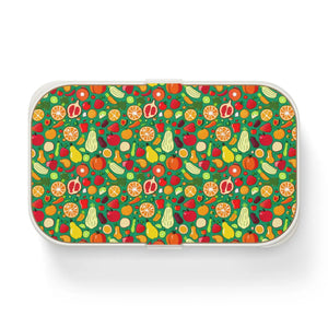 Vibrant Bento Lunch Box - Silicone and Wood - Dipaliz - Boxes & Totes