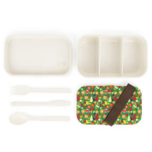 Vibrant Bento Lunch Box - Silicone and Wood - Dipaliz - Boxes & Totes