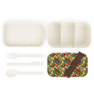 Fresh Bento Lunch Box - Wood Lid Silicone - Dipaliz - Sets