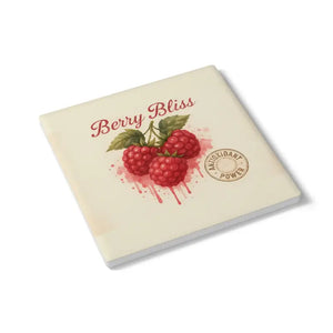 Berry Bliss Ceramic Coasters - Vibrant Home Bar Essentials - Dipaliz - Square / one Size