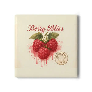 Berry Bliss Ceramic Coasters - Vibrant Home Bar Essentials - Dipaliz