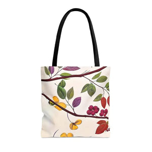 Aop Tote Bag Berries Pattern Fresh Playful Design - Dipaliz - Bags