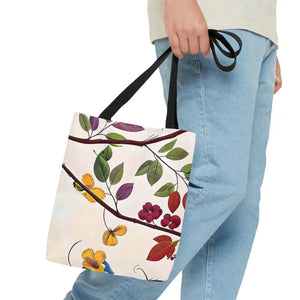 Aop Tote Bag Berries Pattern Fresh Playful Design - Dipaliz - Small - Bags