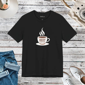 Soft Unisex Jersey Short Sleeve Tee Coffee Lover - Dipaliz - T-shirts
