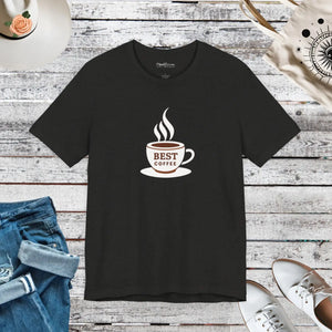 Soft Unisex Jersey Short Sleeve Tee Coffee Lover - Dipaliz - T-shirts