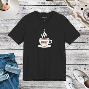 Soft Unisex Jersey Short Sleeve Tee Coffee Lover - Dipaliz - T-shirts