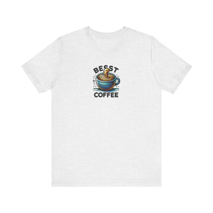 Soft Cotton Short Sleeve Tee - Best Coffee - Dipaliz - T-shirts