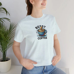 Soft Cotton Short Sleeve Tee - Best Coffee - Dipaliz - T-shirts