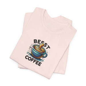 Soft Cotton Short Sleeve Tee - Best Coffee - Dipaliz - T-shirts