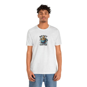 Soft Cotton Short Sleeve Tee - Best Coffee - Dipaliz - T-shirts