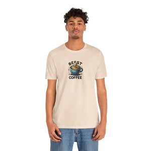 Soft Cotton Short Sleeve Tee - Best Coffee - Dipaliz - T-shirts