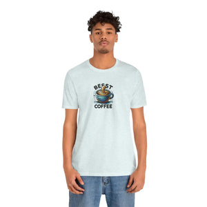 Soft Cotton Short Sleeve Tee - Best Coffee - Dipaliz - T-shirts