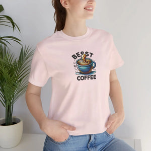 Soft Cotton Short Sleeve Tee - Best Coffee - Dipaliz - T-shirts