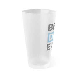 Frosted Best Dad Ever Beer Glass - 16oz Matte Finish - Dipaliz - Glasses