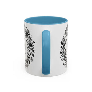 Accent Coffee Mug - High Quality White Ceramic Design - Dipaliz - Mugs