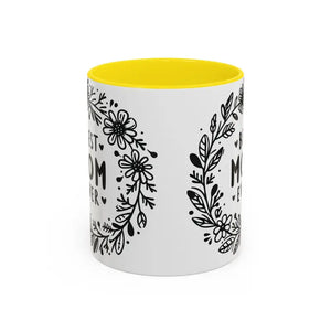 Accent Coffee Mug - High Quality White Ceramic Design - Dipaliz - 11oz / Yellow - Mugs
