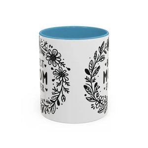 Accent Coffee Mug - High Quality White Ceramic Design - Dipaliz - 11oz / Light Blue - Mugs