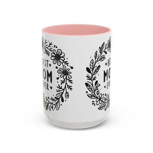 Accent Coffee Mug - High Quality White Ceramic Design - Dipaliz - 15oz / Pink - Mugs