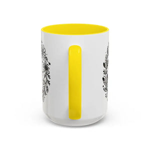 Accent Coffee Mug - High Quality White Ceramic Design - Dipaliz - Mugs