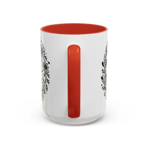 Accent Coffee Mug - High Quality White Ceramic Design - Dipaliz - Mugs