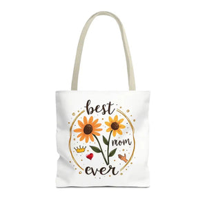 Vibrant Floral Tote Bag for Mother’s Day - Bold Style - Dipaliz - 16’’ × / Beige - Bags