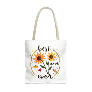 Vibrant Floral Tote Bag for Mother’s Day - Bold Style - Dipaliz - 18’’ × / Beige - Bags