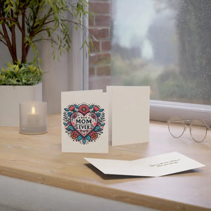 Chic Mom Greeting Cards - Vertical Options - Dipaliz