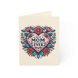 Best Mom Greeting Cards Chic Vertical Options - Dipaliz - 4.25’’ x 5.5’’ (vertical) / Matte / 1 Pc