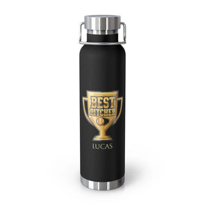 Matte Pitcher Trophy Water Bottle - 22oz Vacuum Insulated - Dipaliz - Bottles