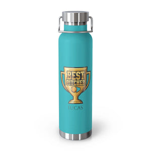 Matte Pitcher Trophy Water Bottle - 22oz Vacuum Insulated - Dipaliz - Bottles