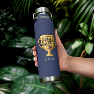 Matte Pitcher Trophy Water Bottle - 22oz Vacuum Insulated - Dipaliz - Bottles