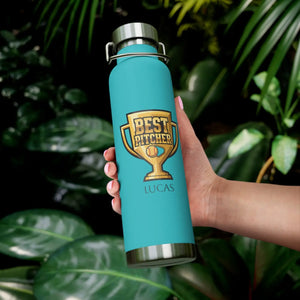 Matte Pitcher Trophy Water Bottle - 22oz Vacuum Insulated - Dipaliz - Bottles