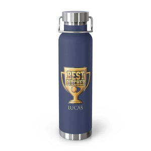 Matte Pitcher Trophy Water Bottle - 22oz Vacuum Insulated - Dipaliz - Bottles