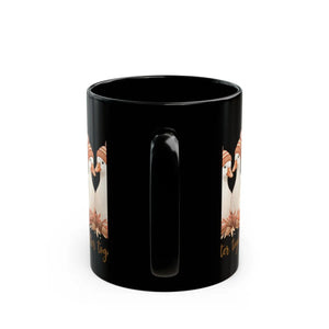 Better Together Duck Couple Black Coffee Mug, Cute Cozy Valentine’s Gift (11oz/15oz) - Mugs