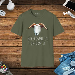 Unisex Softstyle t Shirt - Break Free from Ordinary - Dipaliz - Military Green / s - T-shirts