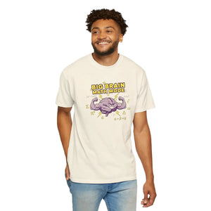 Big Brain Math Mode T-shirt, Funny Teacher Student Tee - T-shirts - m