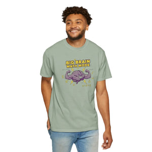 Big Brain Math Mode T-shirt, Funny Teacher Student Tee - T-shirts - m
