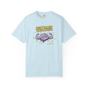 Big Brain Math Mode T-shirt, Funny Teacher Student Tee - T-shirts - m
