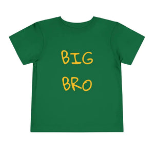 Big Bro Toddler Short Sleeve Tee - Comfy Style - Dipaliz - Baby & Clothing